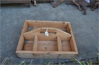 Wood Garden Toolbox