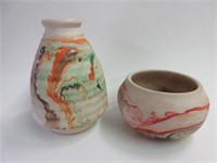 Pair of Nemads Pottery Pieces