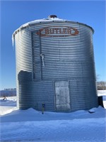 19' 5 RING BUTLER GRAIN BIN, 6000 BU