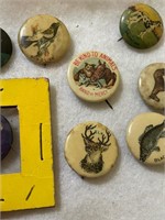 Vintage Animal Button Lot