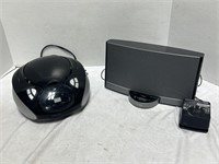 Bose Sound Dock Portable Speaker, Cd/Radio Player