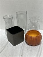 5 Decorative Vases