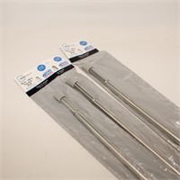 Mainstays 18" tension rods (3)
