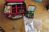 Cufflinks and tie pins and more
