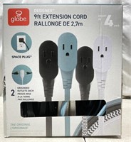 Globe 9ft Extension Cord *open Box