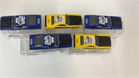(5) valley cruisers anniversary die cast cars