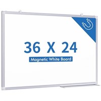 TRIPOLLO Magnetic White Board, 36 X 24 Inches Mag