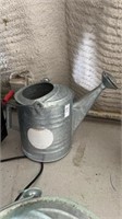 Galvanized watering can