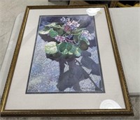 Mary Sorrows Hughes Galveston Rain Forest Violets