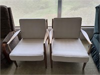 Two White Chairs (Living Room)