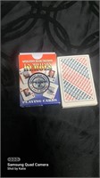 Lot of playing cards 
2 decks 
U S. Military