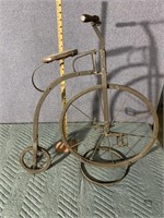 Ornamental high wheel bike