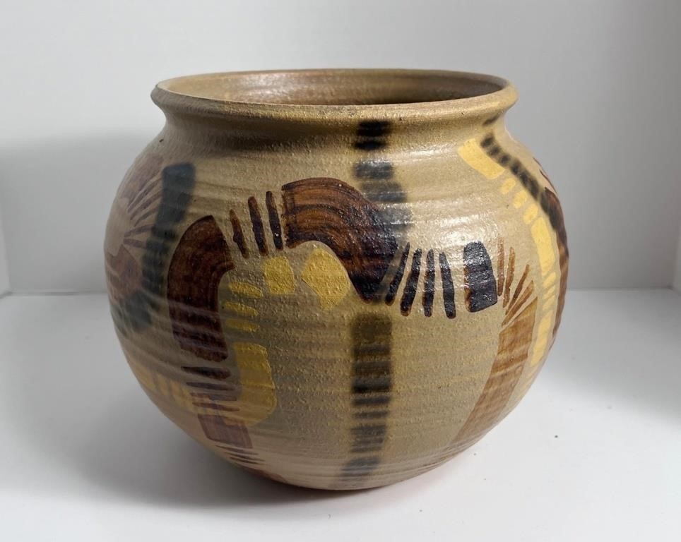 Signed Brodnax Pottery, USA