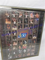 NBA 50TH YEAR POSTER