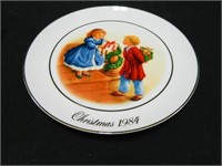 Avon Christmas Memories Plate - 4th Edition 1984