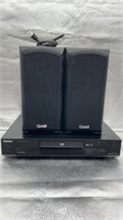 Toshiba DVD video player with Quest speakers