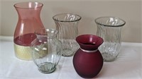 ASSORTED VASES