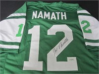 NEW YORK JETS JOE NAMATH SIGNED JERSEY COA