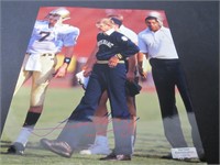 LOU HOLTZ SIGNED 8X10 PHOTO NOTRE DAME COA