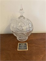 Large Crystal Domed Candy Dish