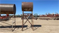 250 Gallon Fuel Tank on Stand