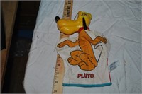 1950's pluto hand puppet