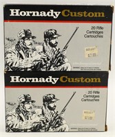 40 Rounds Of Hornady Custom .300 Win Mag Ammo