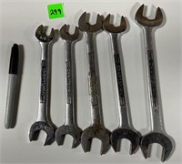 Craftsmans Open End Wrenches