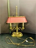 Frederick Cooper Style Brass Bouillotte Lamp