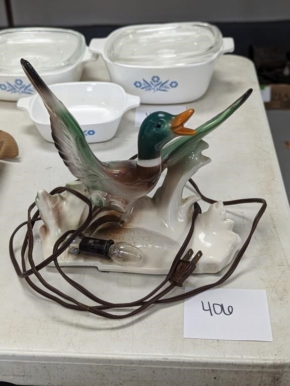 1959 Lane and Co. Duck Lamp