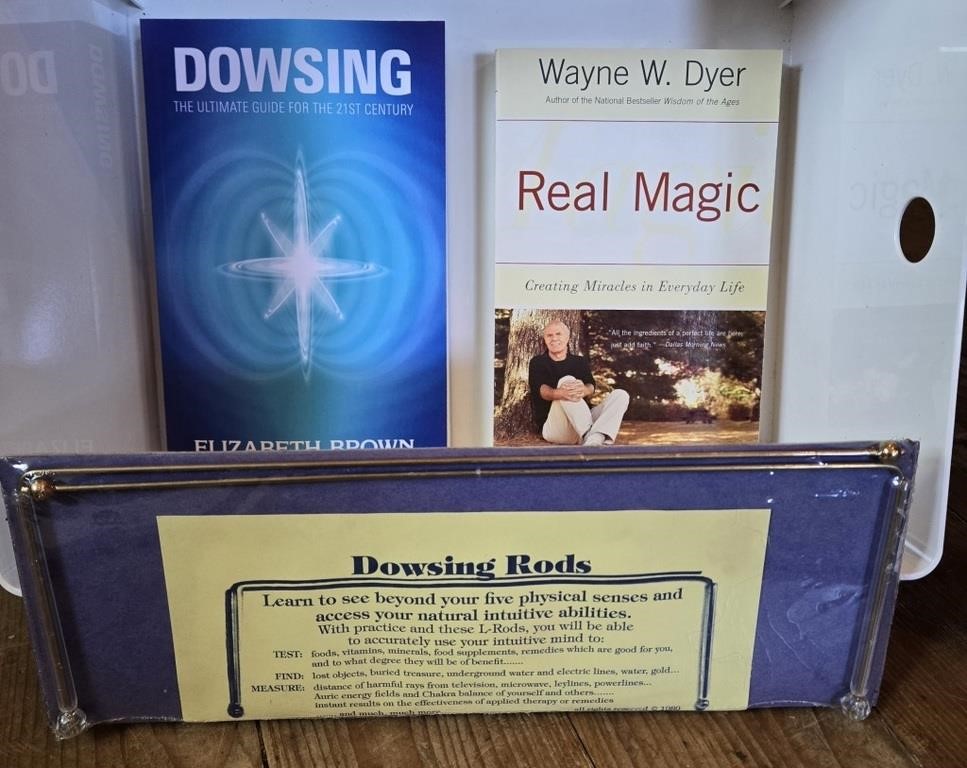 Dowsing/Magic Literature & Dowsing Rods