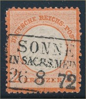 GERMANY #8a USED FINE-VF