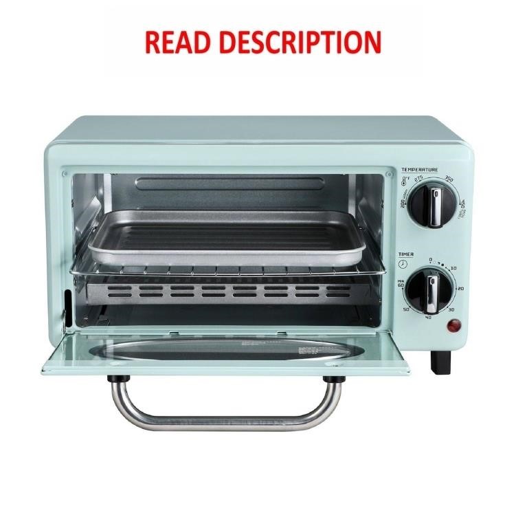 Americana Elite Retro 2-Slice Toaster Oven