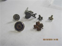 Pins Lot-Georgia F & A.M. 25 yrs., Mason Pins,