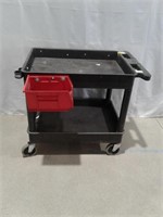 Rolling Shop Utility Cart (24" Tall)
