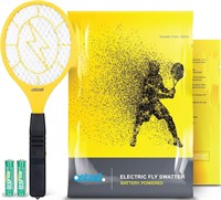 $18  Indoor Electric Fly Swatter and Bug Zapper
