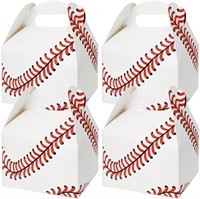 18 PCS Baseball Birthday Treat Boxes  Party Favor