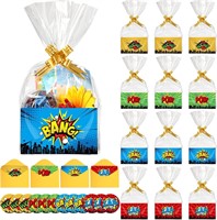 Fuutreo 200pc Hero Party Supplies  Baskets