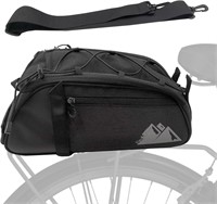 $30  Rear Bike Rack Bag - Spacious  Water-resistan