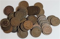 Roll of 1900s Indian Head Cents