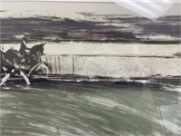 Holly Roberts HORSES Hand Signed Lithograph