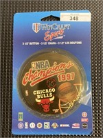1997 NBA Champions Chicago Bulls Button