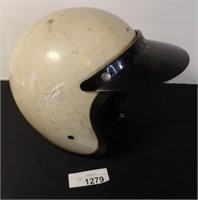 Vintage White Size 7 1/8 Bell Toptex Helmet
