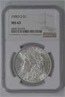 1900-O Morgan Silver Dollar