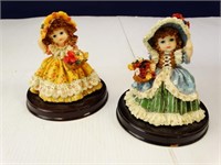 Porcelain Girl Figurines