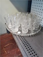 Wexford Glasses and under plate