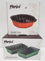 NIP Parini Bundt Pan & 2pc Loaf Pans