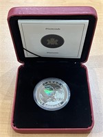 2005 Cdn $20 Diamonds Halogram Coin .9999 S