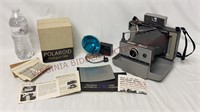 Polaroid Land Camera Auto 230 w Flashgun #268