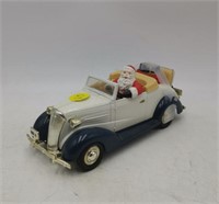 1937 chev santa white car